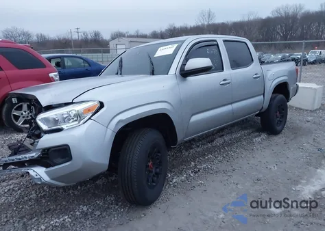 2021 Toyota Tacoma Sr V6 из США, поврежденный, VIN 3TMCZ5AN3MM381114